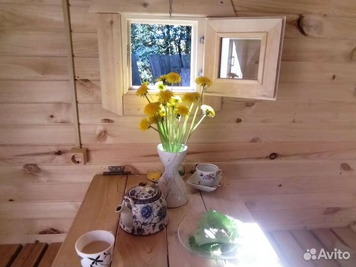 Баня бочка на дровах