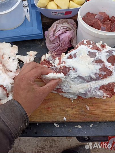 Мясо жир барана