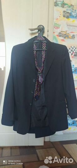 Костюм школьный (пиджак),рост 158, 164, рубашки