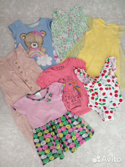 Вещи на девочку 80 86