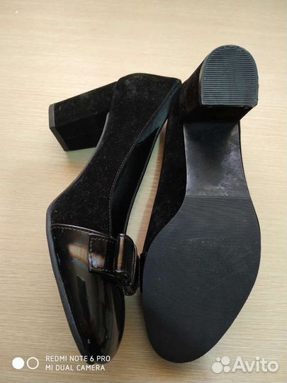 Туфли женские 37 размер новые черные