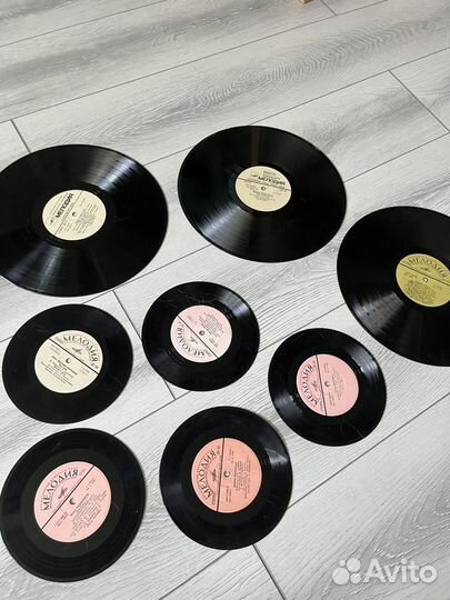 Виниловые пластинки для декора