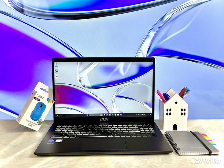 Стильный ультрабук для дизайна MSI / Intel Core i7