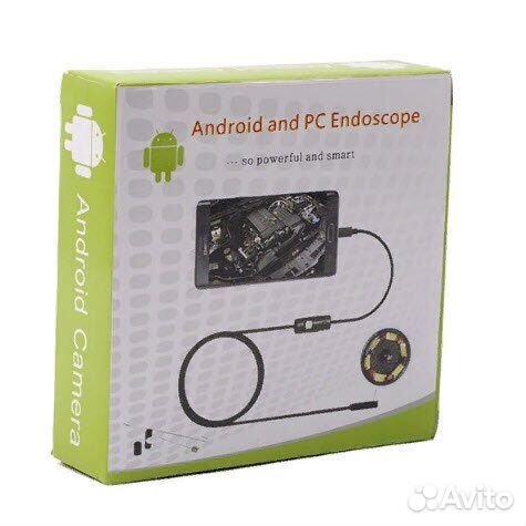 Камера Эндоскоп Android and Endoscope 2 м