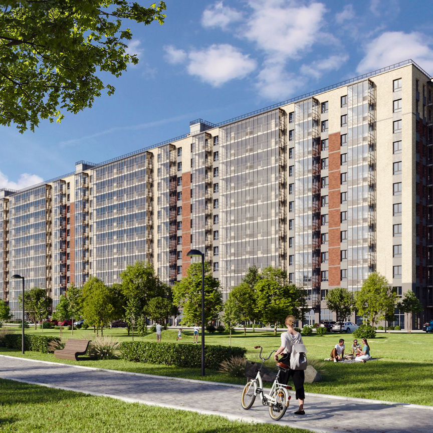 1-к. квартира, 34,5 м², 11/12 эт.