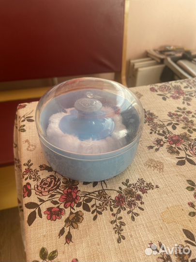 Пуховка для детской присыпки, детская присыпка