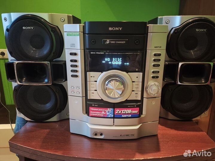 Музыкальный центр sony mhc-rg290