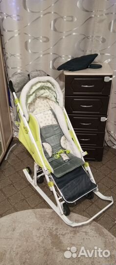 Коляска санки