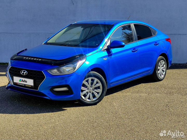 Hyundai Solaris 1.6 МТ, 2018, 110 000 км