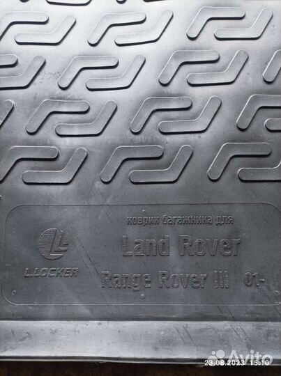 Коврик в багажник ленд ровер рейндж ровер