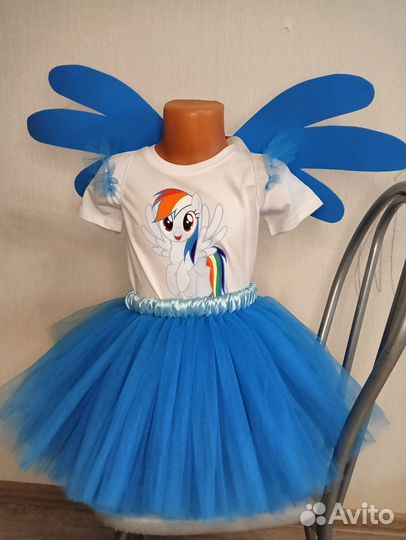 Костюм пони радуга дэш rainbow dash MyLittlePony