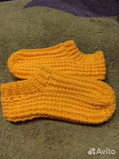 Носочки вязаные ручной работы