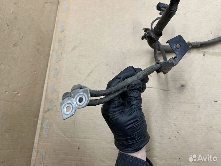 Проводка клеммы плюс генератора стартера Киа Сид 1