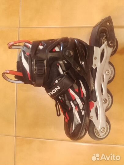 Ролики детские раздвижные Reaction Raindow