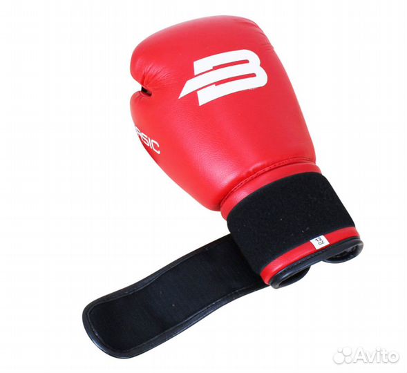 Перчатки для бокса BoyBo Basic красные (10 oz)