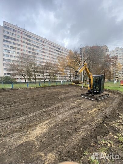 Аренда мини-экскаватора, услуги миниэкскаватора