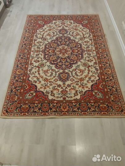 Ковер шерстяной, натуральный