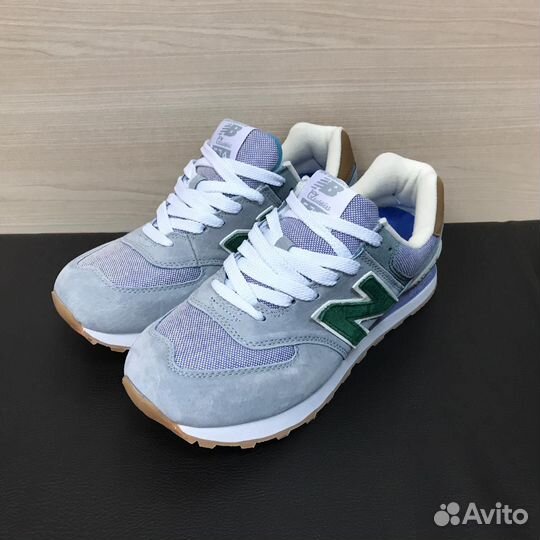 Кроссовки New Balance 574 голубые женские