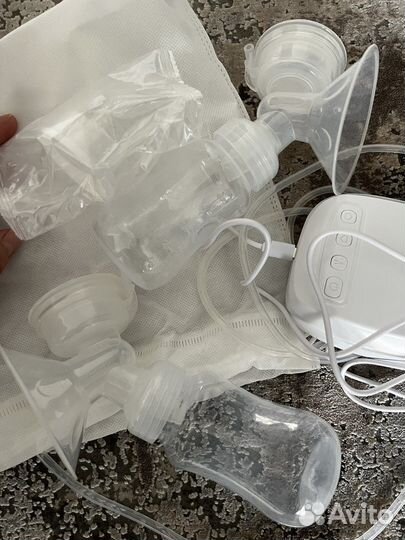 Молокоотсос электрический двойной