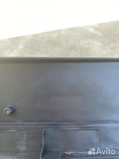 Рамка под номер mercedes w204