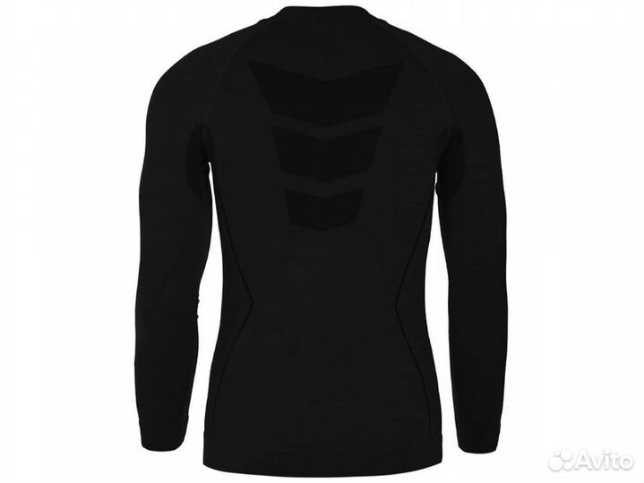 Термобелье кофта freenord merino tech, черный