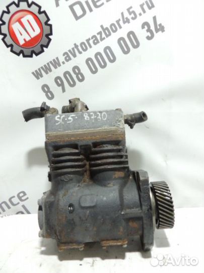 Компрессор двухцилиндровый Scania, LP4815 код 0873