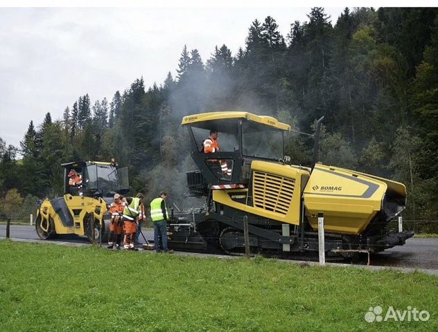 Аренда асфальтоукладчика Bomag BF 600 C-2