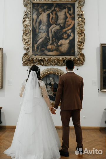 Свадебное платье 52 54 56