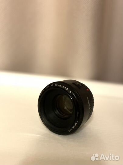 Объектив canon ef 50 mm 1.8