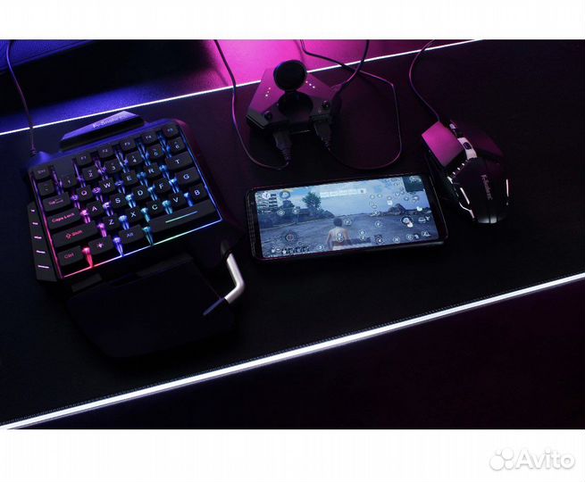 Геймпад Игровая клавиатура и мышь для телефона