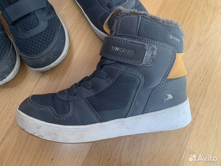 Ботинки детские Viking гортекс р.35 евро 1 пара