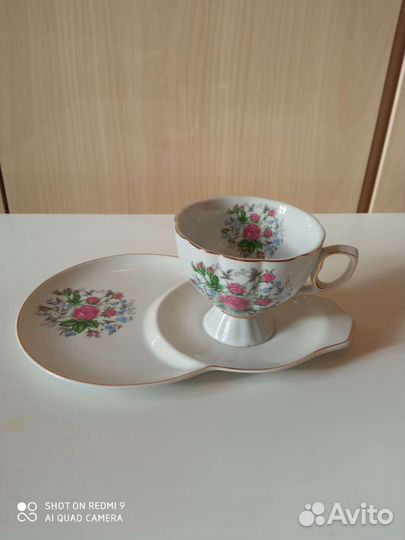 Чашка с блюдцем
