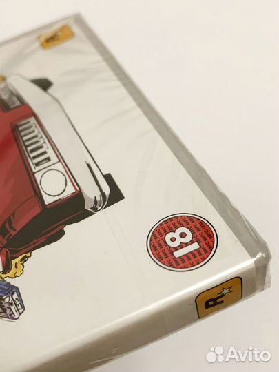 Grand Theft Auto III GTA 3 лицензия Англия DVD-box