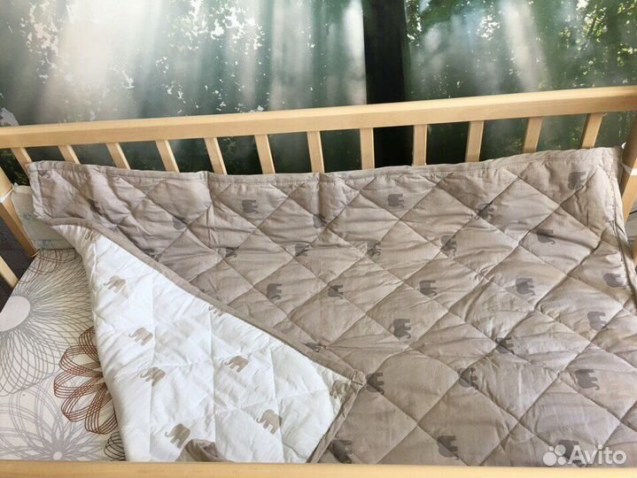 Детское одеяло и игрушка Икеа