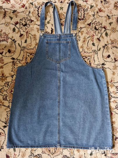 Джинсовый сарафан для беременных