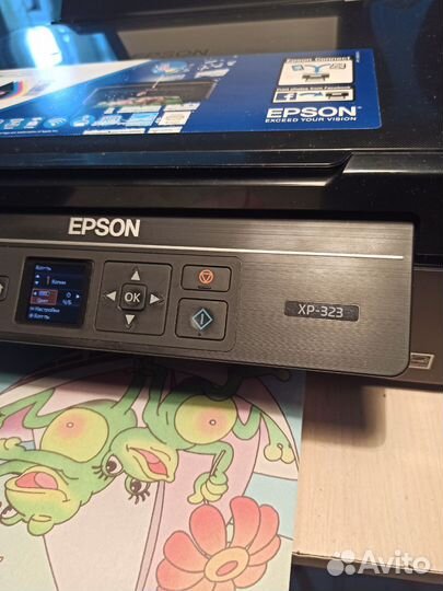 Мфу Epson хр 323 с снпч