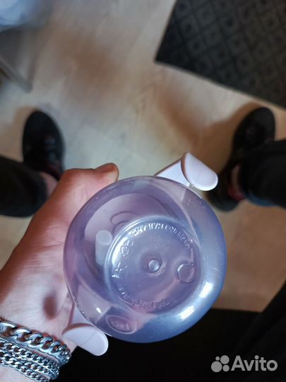 Бутылочка с трубочкой для детей