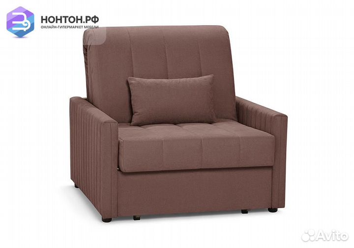 Кресло аккордеон Бремен шоколадное