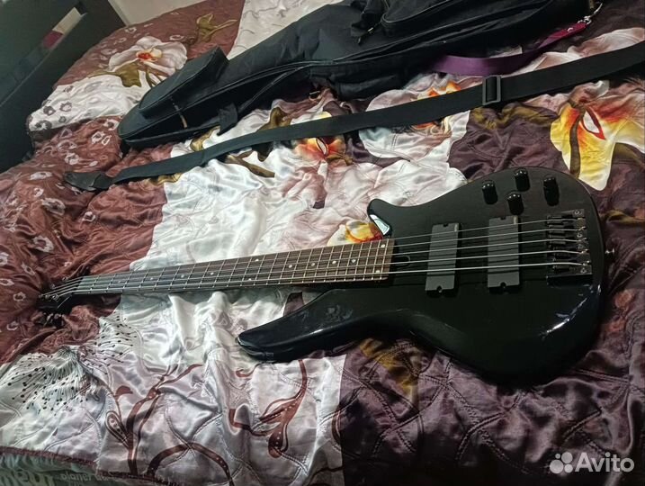 Бас гитара Yamaha 375, emg, tone capsule