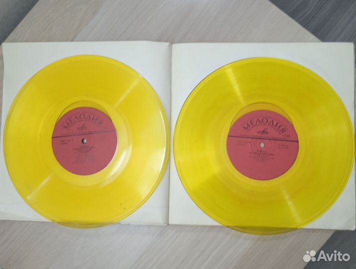 Сказка Снежная королева 2 большие пластинки