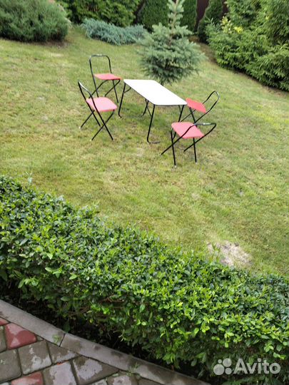 Стул складной туристический пластиковый