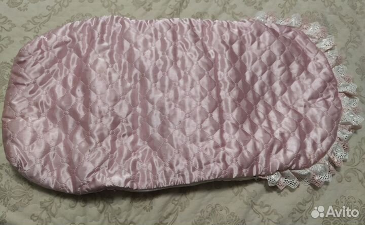 Конверт на выписку розовый