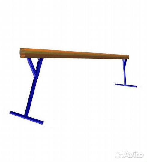 Бревно гимнастическое высокое, 3 м постоянной выс