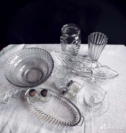 Коллекция стеклянной посуды Уршельского сз