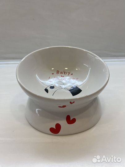 Тарелочки для животных набор из двух штук