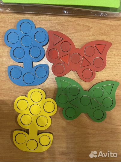 Деревянные игрушки монтессори