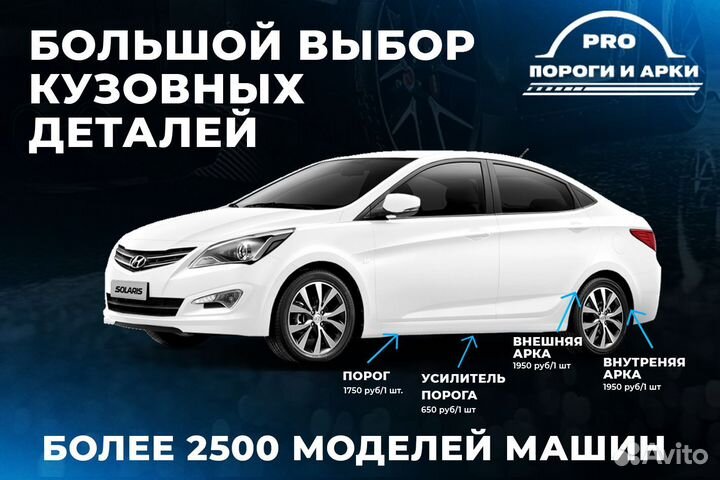 Ремонтные арки Chevrolet Lacetti