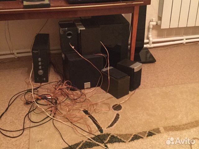 Усилитель с колонками