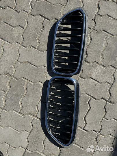 Bmw 5 G30 ноздри оригинал хром