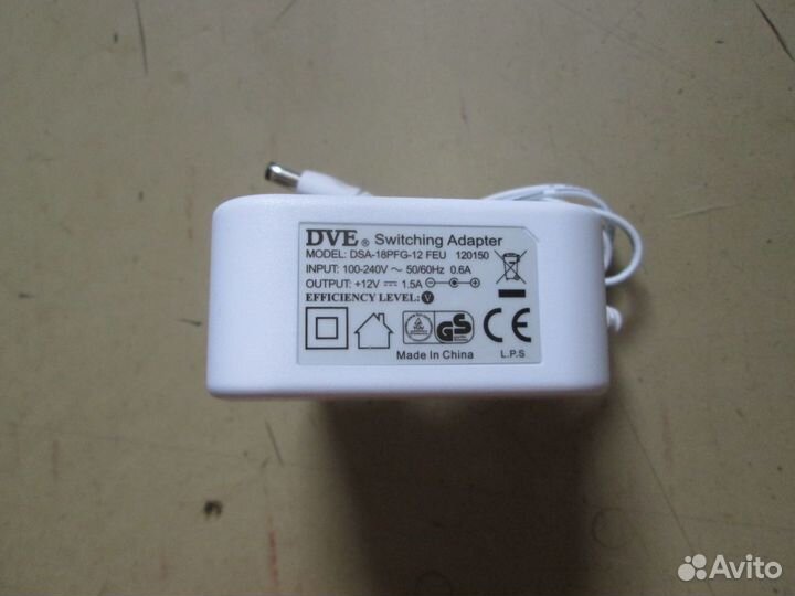 Б/п адаптер 12в2а 12v1a 12v2a 12v1.5a